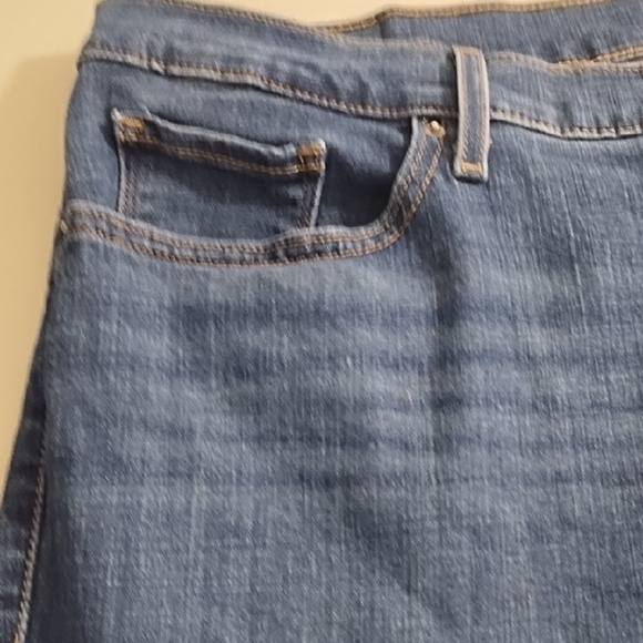 Levi's Dark Blue Stretchy 311 Shaping Skinny Denim Jeans 24W - Picture 9 of 10